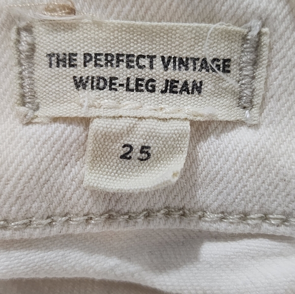 Madewell The Perfect Vintage Wide-Leg Jean Size 25 - Picture 10 of 12